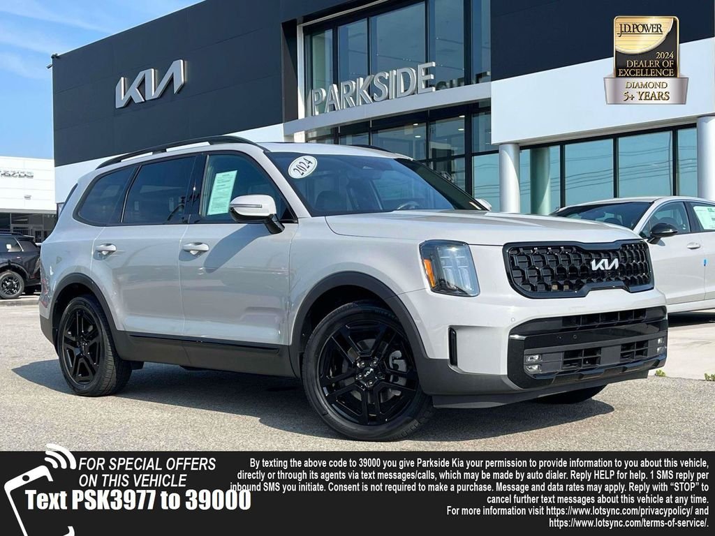 Used 2024 Gray Kia SX-Prestige X-Line image 1