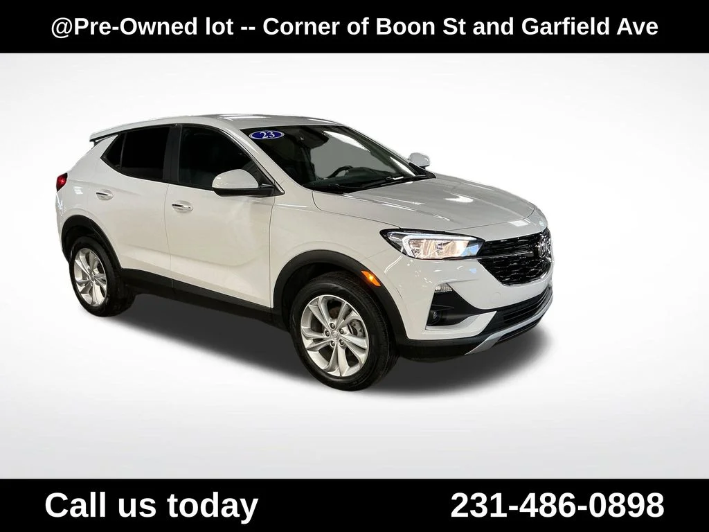 Used 2023 White Buick Preferred image 1