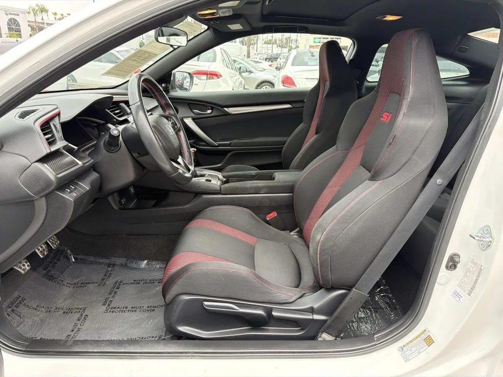 Used 2020 Platinum White Pearl Honda Si image 16