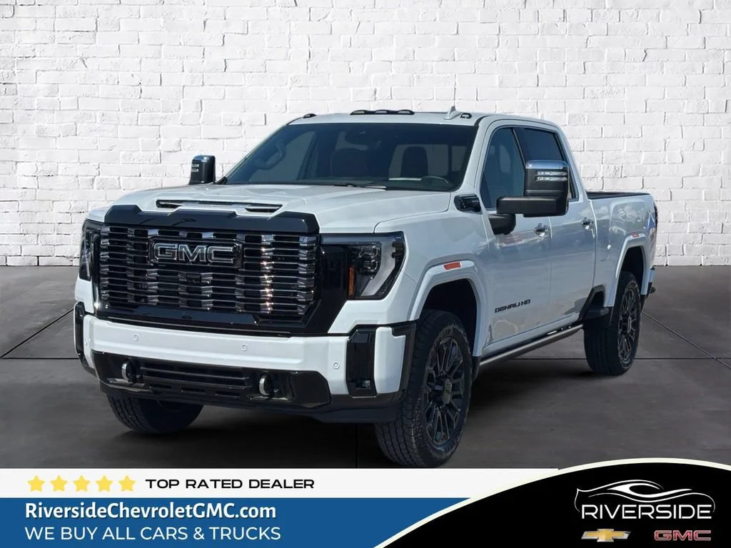 New 2026 Glacier White Tricoat GMC Denali Ultimate image 1