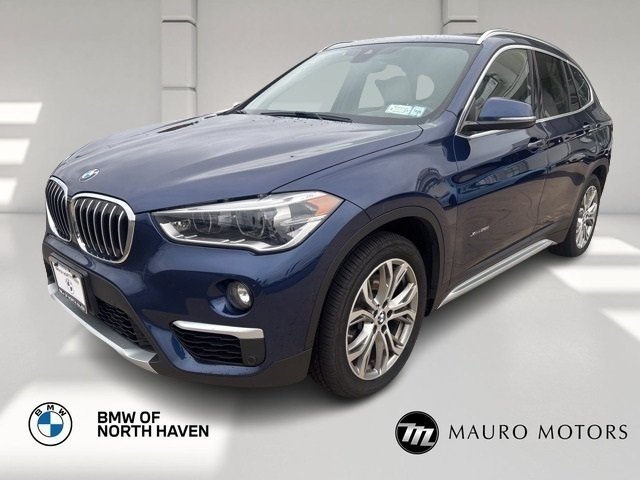 Used 2017 BMW X1 28i with VIN WBXHT3C34H5F79015 for sale in North Haven, CT
