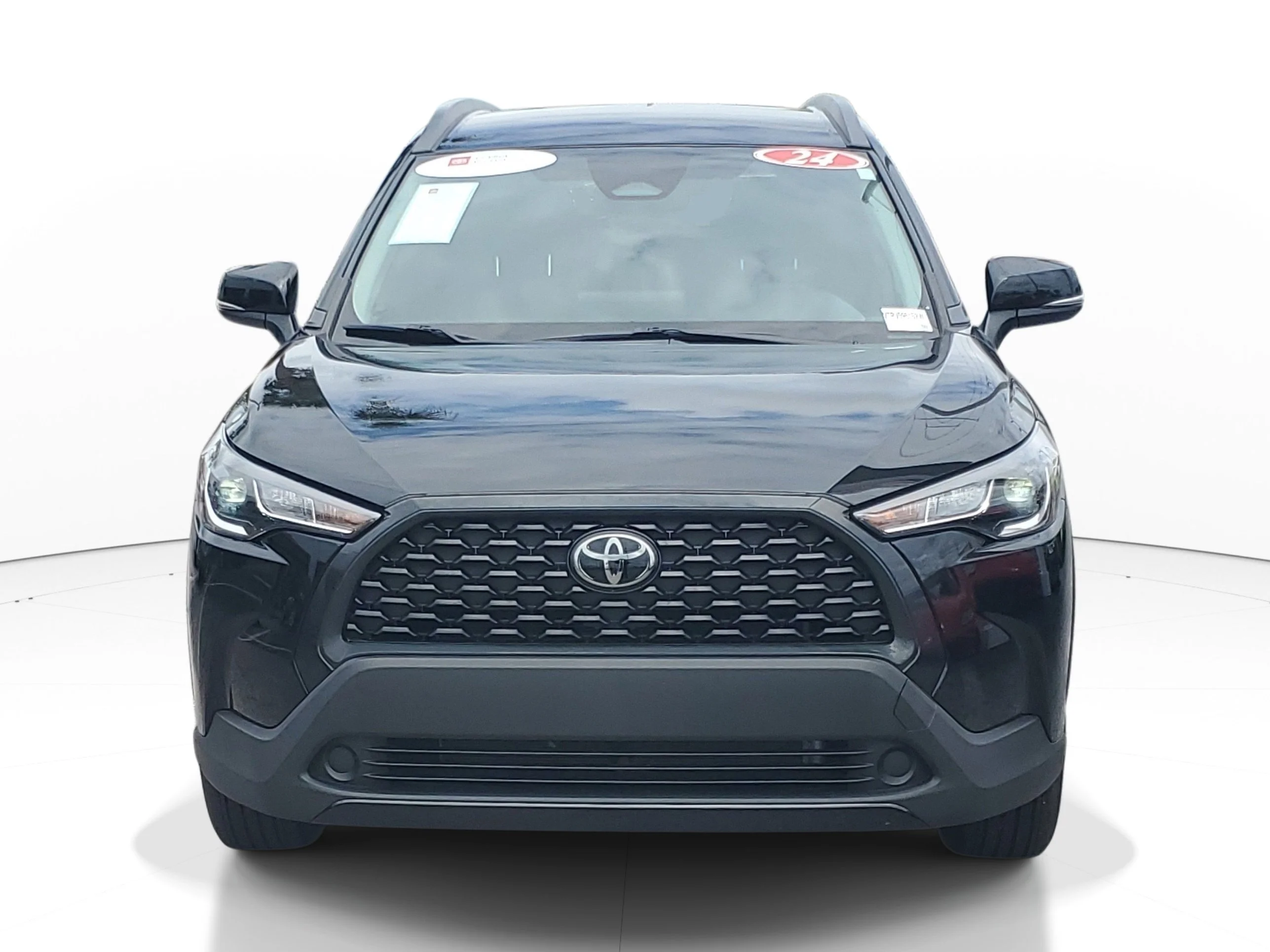 Used 2024 Jet Black Toyota LE image 2