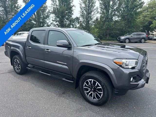 Used 2021 Magnetic Gray Metallic Toyota TRD Sport image 1