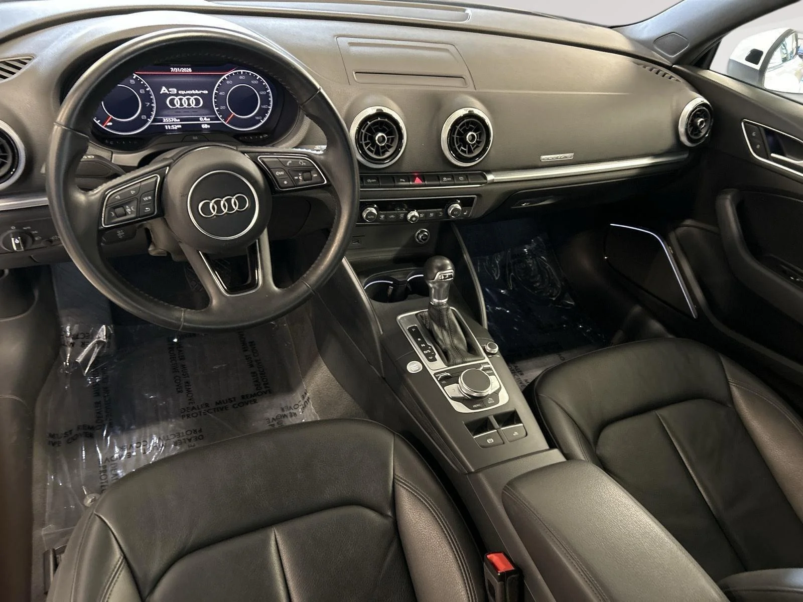 Used 2019 Ibis White/Black Roof Audi Premium Plus image 14