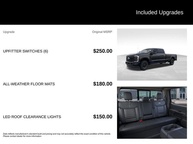 New 2026 Agate Black Metallic Ford F-350® Platinum® image 10