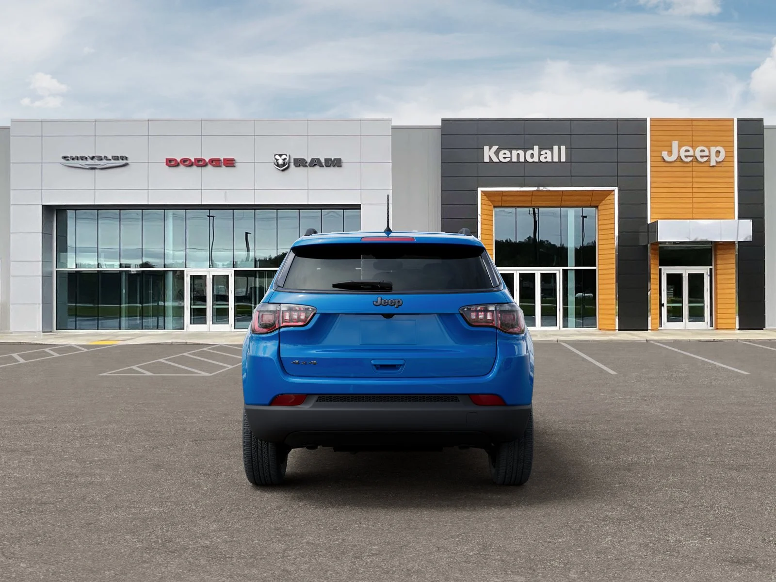 New 2026 Hydro Blue Pearl-Coat Exterior Paint Jeep Latitude image 35