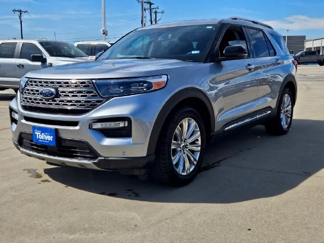 Used 2021 Iconic Silver Metallic Ford Limited image 2