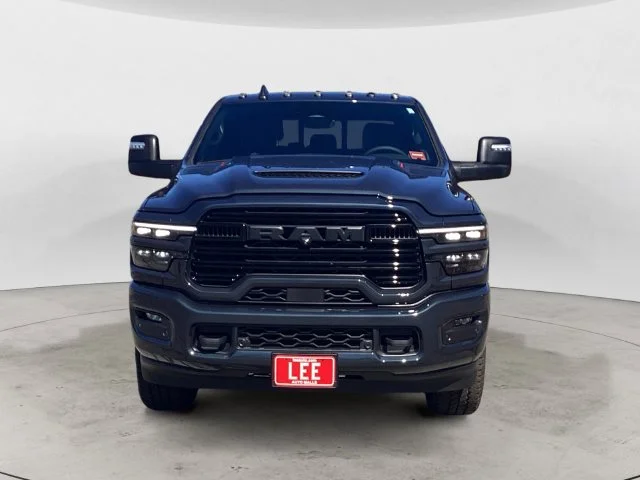 New 2026 Blue Metallic Ram LARAMIE MEGA CAB 4X4 6