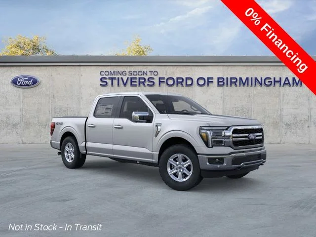 New 2026 Iconic Silver Metallic Ford Lariat image 1