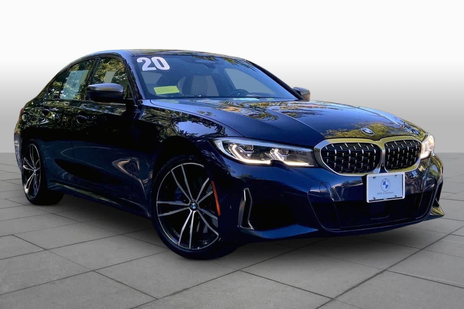 Used 2020 Tanzanite Blue II Metallic BMW M340i xDrive image 2