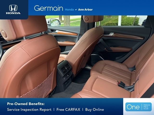 Used 2022 Ibis White Audi 45 S line Premium image 14