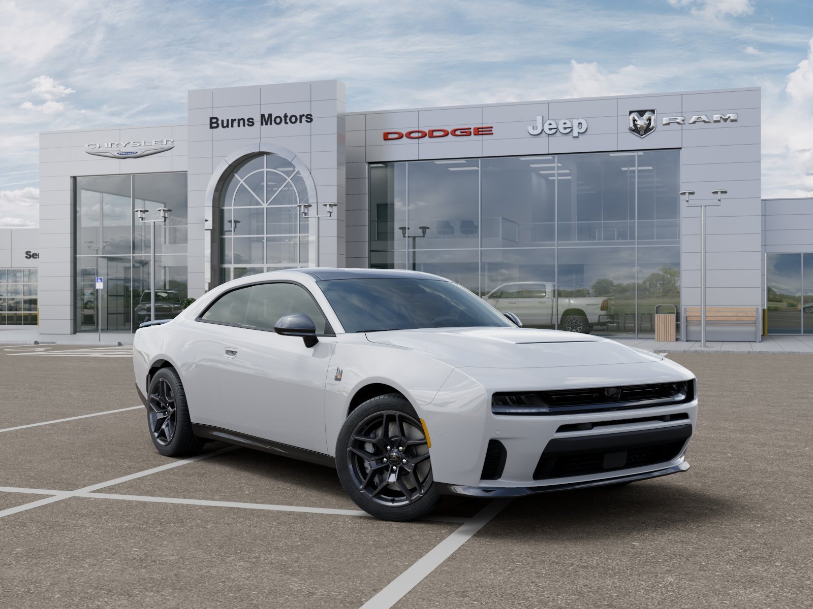 New 2026 White Knuckle Dodge Scat Pack Blacktop image 5