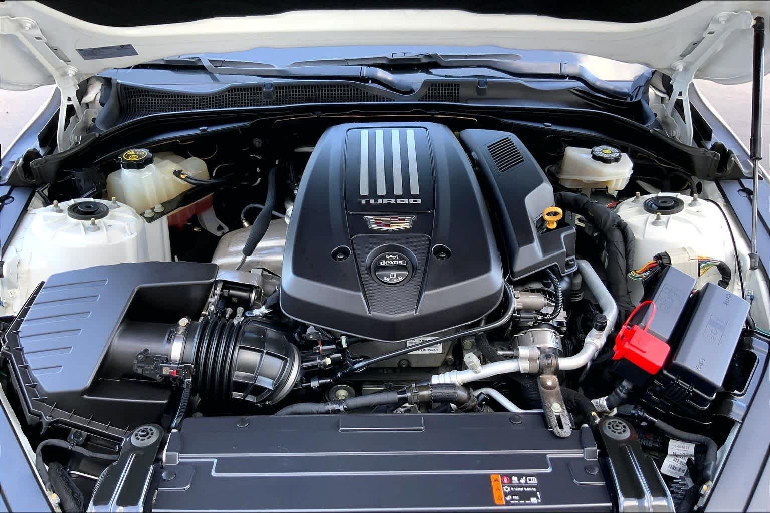 Used 2021 Summit White Cadillac V-Series image 31