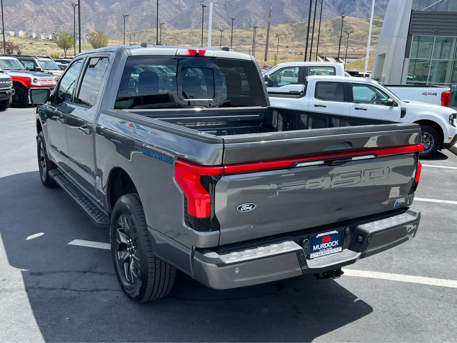 Used 2025 Light Blue Clearcoat Metallic Ford LARIAT image 10