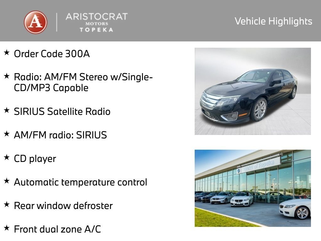 Used 2012 Ford Fusion SEL with VIN 3FAHP0JA9CR262499 for sale in Kansas City