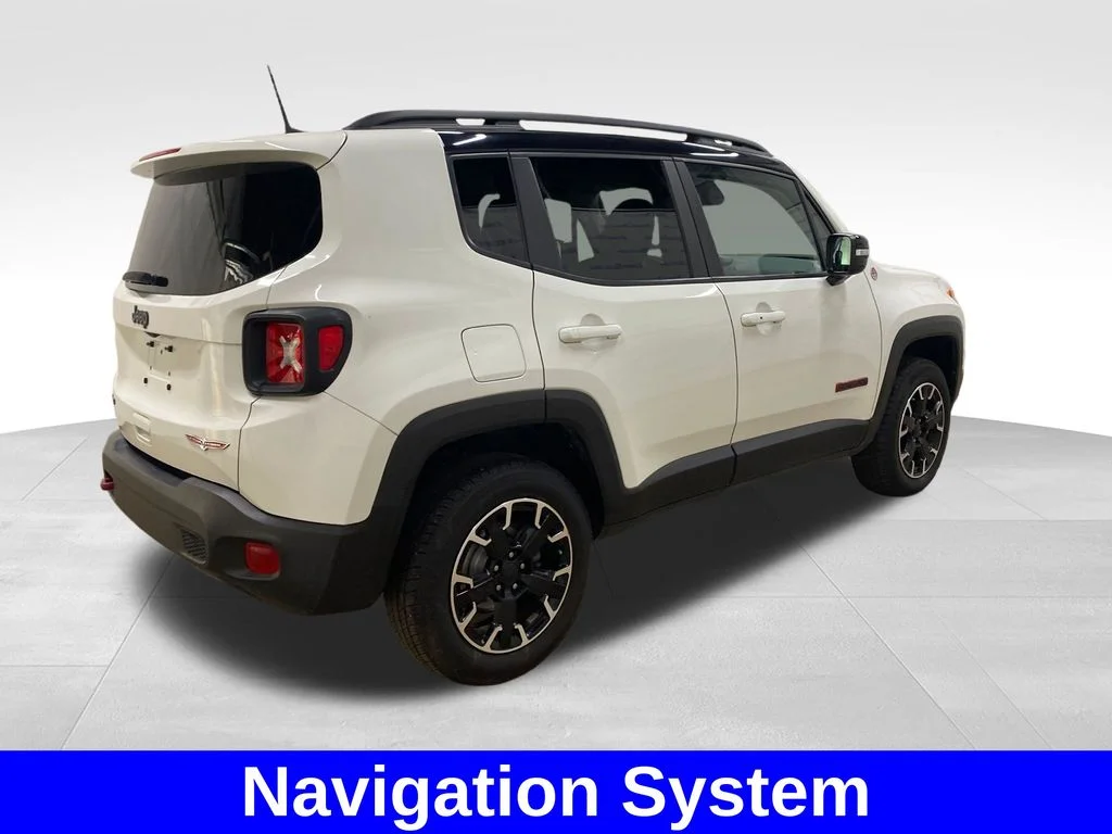 Used 2023 White Jeep Trailhawk image 4