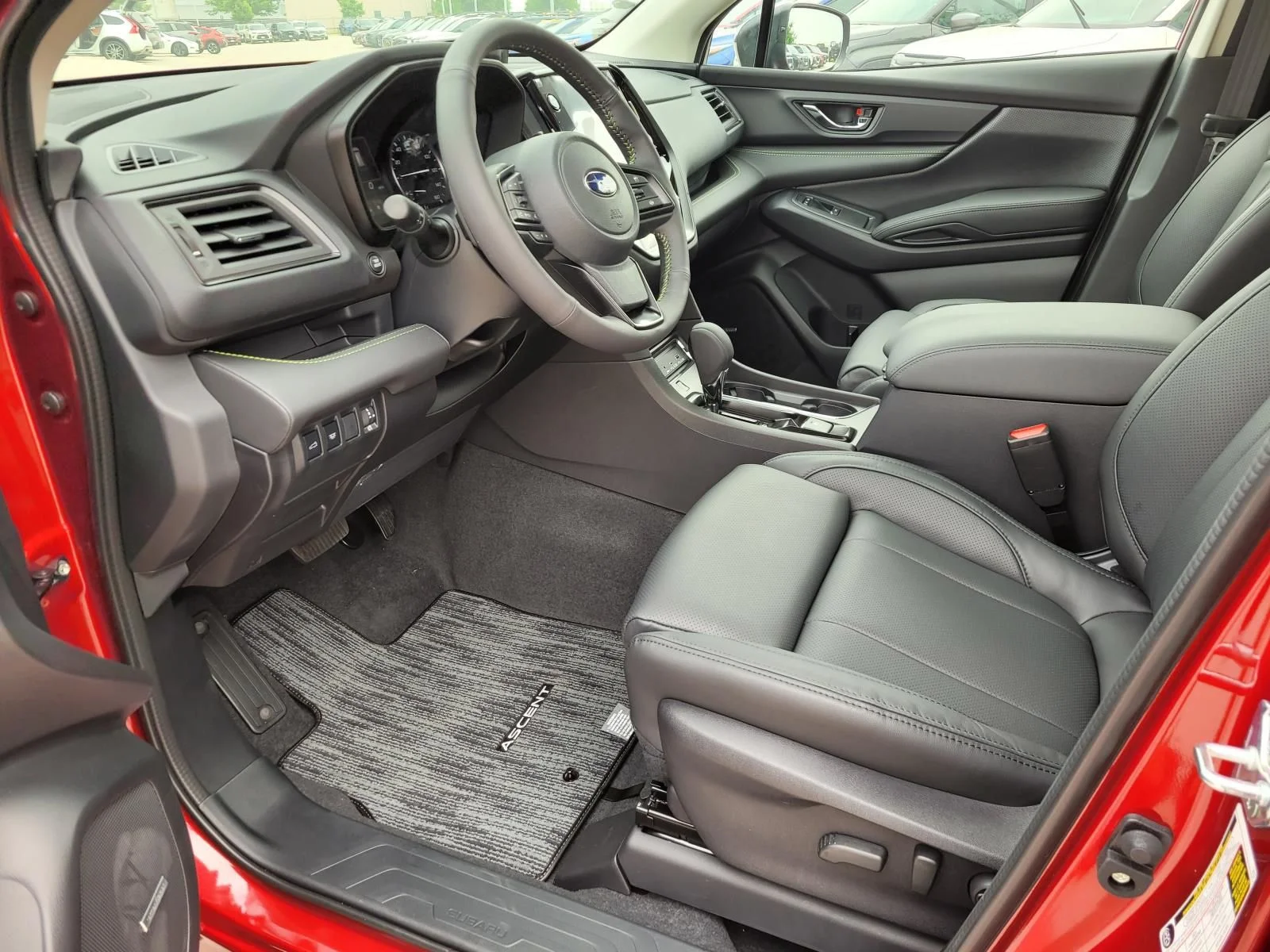 New 2026 CRIMSON RED PEARL Subaru Onyx Edition Touring 7-Passenger image 8