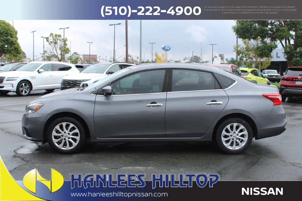 Used 2019 Nissan Sentra SV with VIN 3N1AB7AP7KY283706 for sale in Richmond, CA