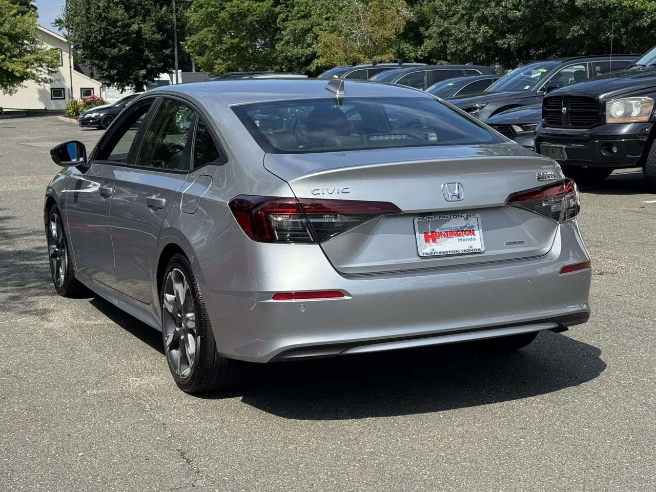 Used 2025 Solar Silver Metallic Honda Sport image 7