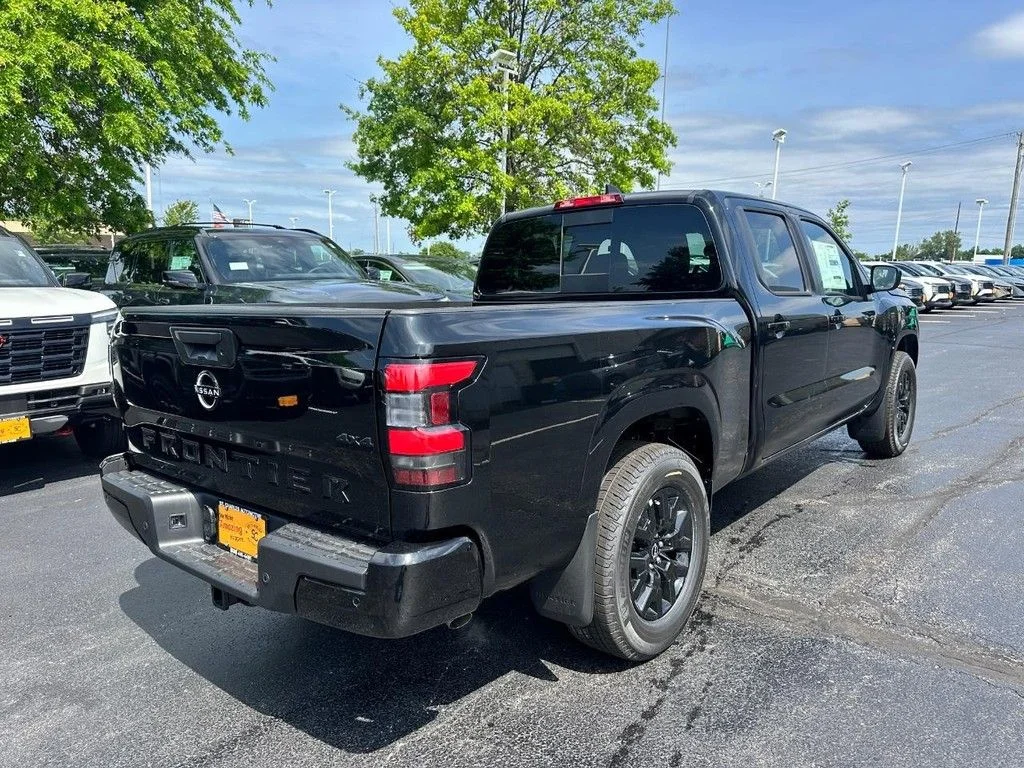 New 2026 Super Black Nissan Crew Cab SV Long Bed image 3