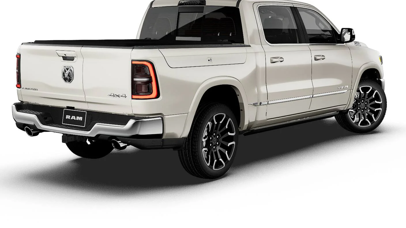 New 2027 Ivory White Tri-Coat Pearl-Coat Exterior Paint RAM Limited image 14