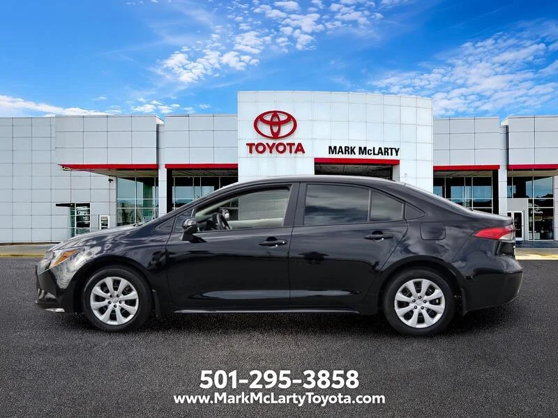 Used 2026 Midnight Black Metallic TOYOTA LE CVT image 2