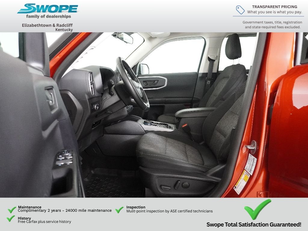 Used 2023 Hot Pepper Red Tinted Clearcoat Ford Big Bend image 11