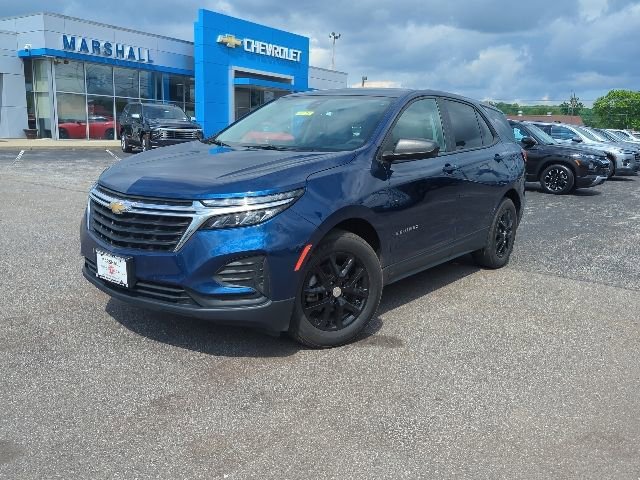 Used 2022 Blue Glow Metallic Chevrolet LS image 3