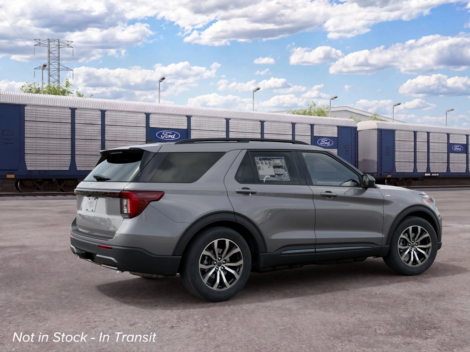 New 2027 Carbonized Gray Metallic Ford ST-Line image 6