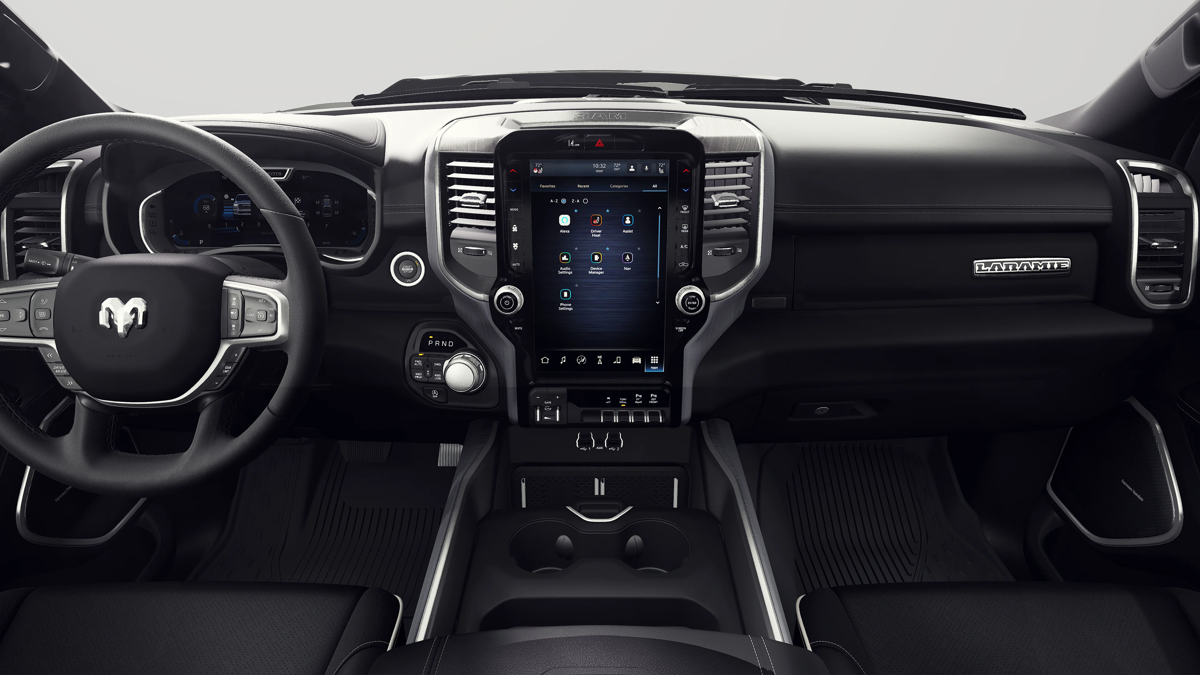 New 2027 Diamond Black Crystal Pearl-Coat Exterior Paint RAM LARAMIE image 18