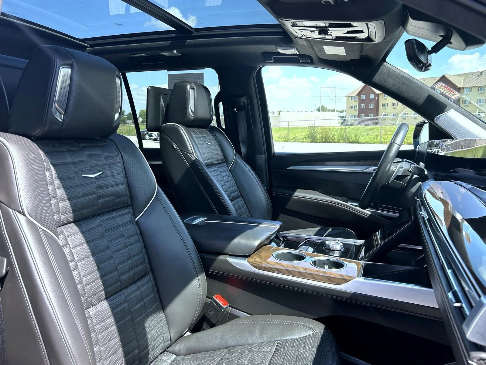 Certified Used 2025 Black Cadillac Sport Platinum image 18