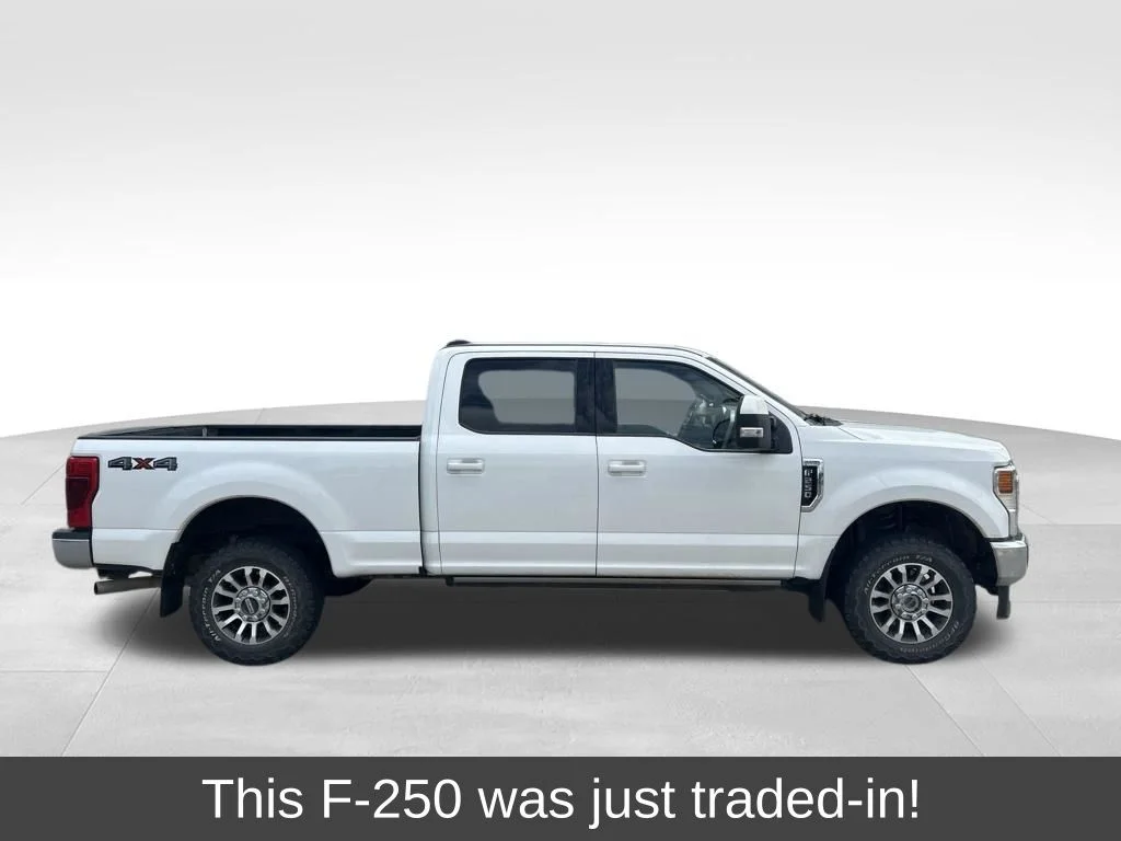 Certified Used 2022 Star White Ford Lariat image 1