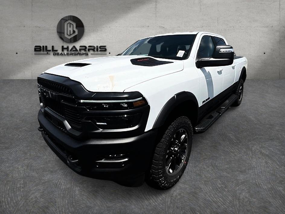 New 2026 Bright White Clearcoat RAM Rebel image 1