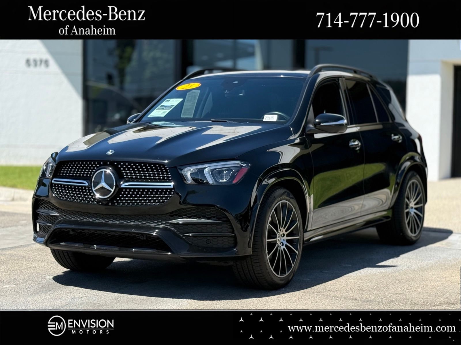 Black 2023 Mercedes-Benz GLE 350 4MATIC SUV / Crossover All-Wheel Drive 9-Speed Automatic