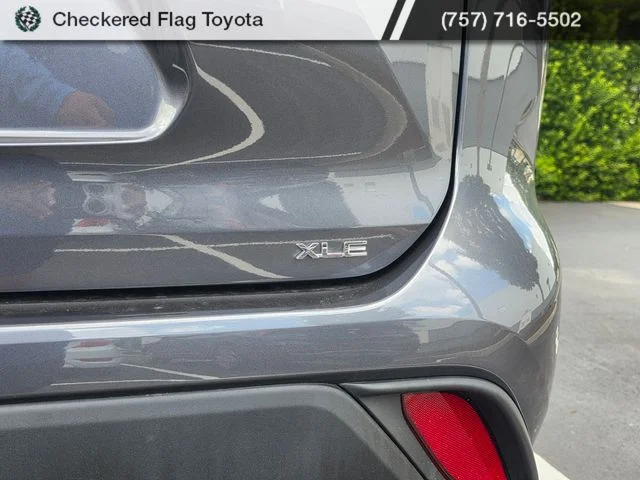 Used 2023 Magnetic Gray Metallic Toyota XLE image 8