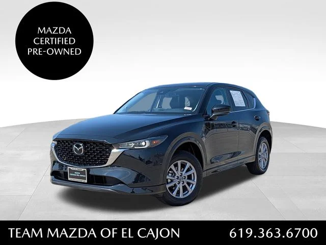 Certified Used 2025 Black Mazda 2.5 S Preferred Package image 1
