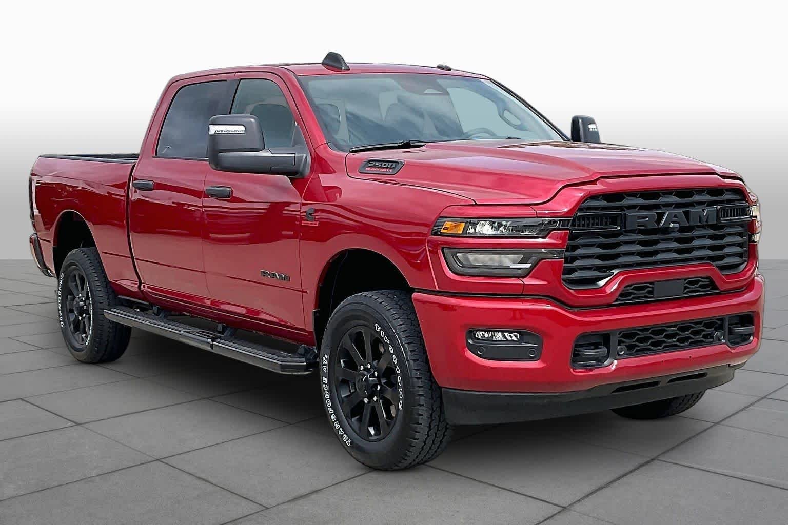 New 2026 Molten Red Pearl-Coat Exterior Paint RAM Big Horn image 2