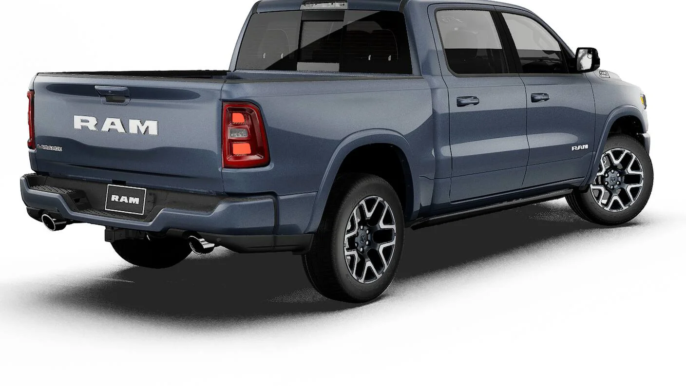 New 2027 Forged Blue Metallic Exterior Paint RAM LARAMIE image 2
