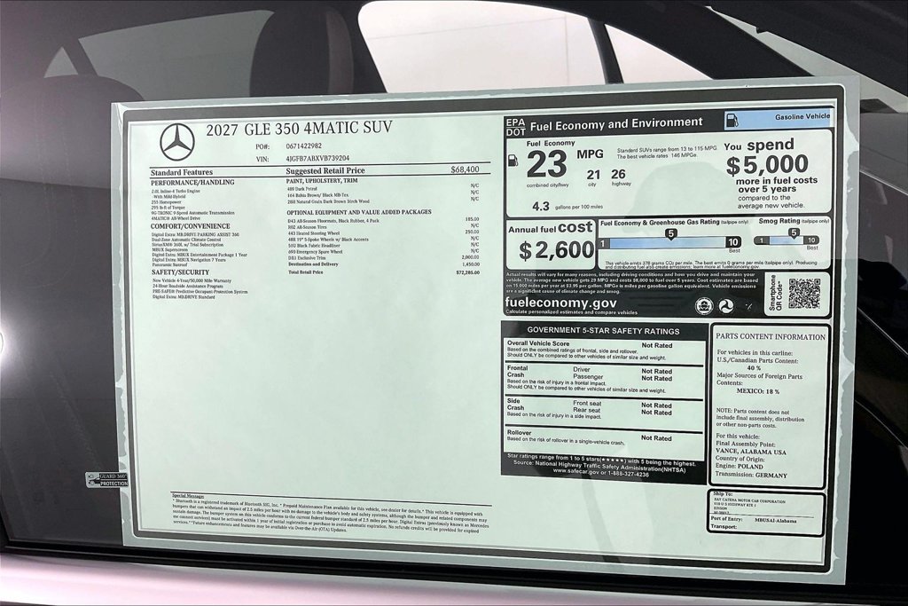 New 2027  Mercedes-Benz GLE 350 image 13