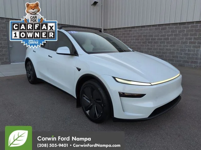 Used 2026 White Tesla Long Range image 1
