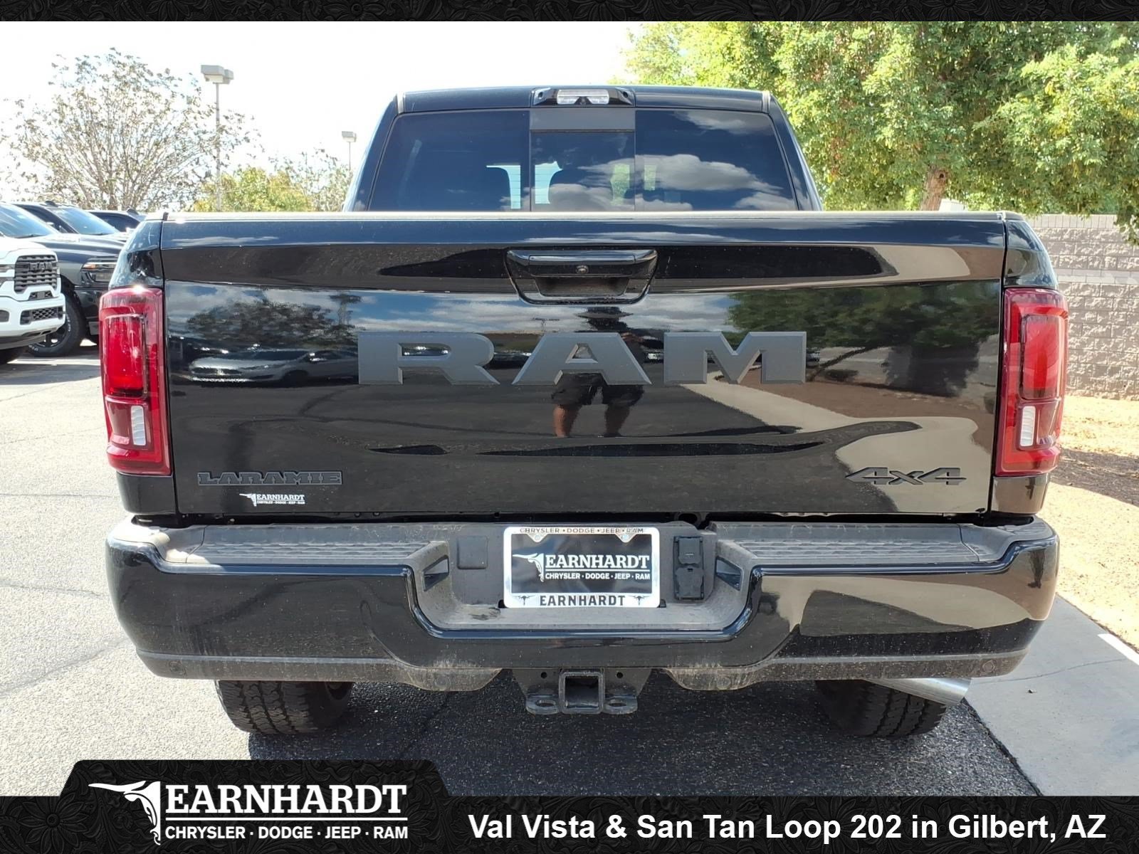 New 2026 Diamond Black Crystal Pearl-Coat Exterior Paint RAM Laramie image 4