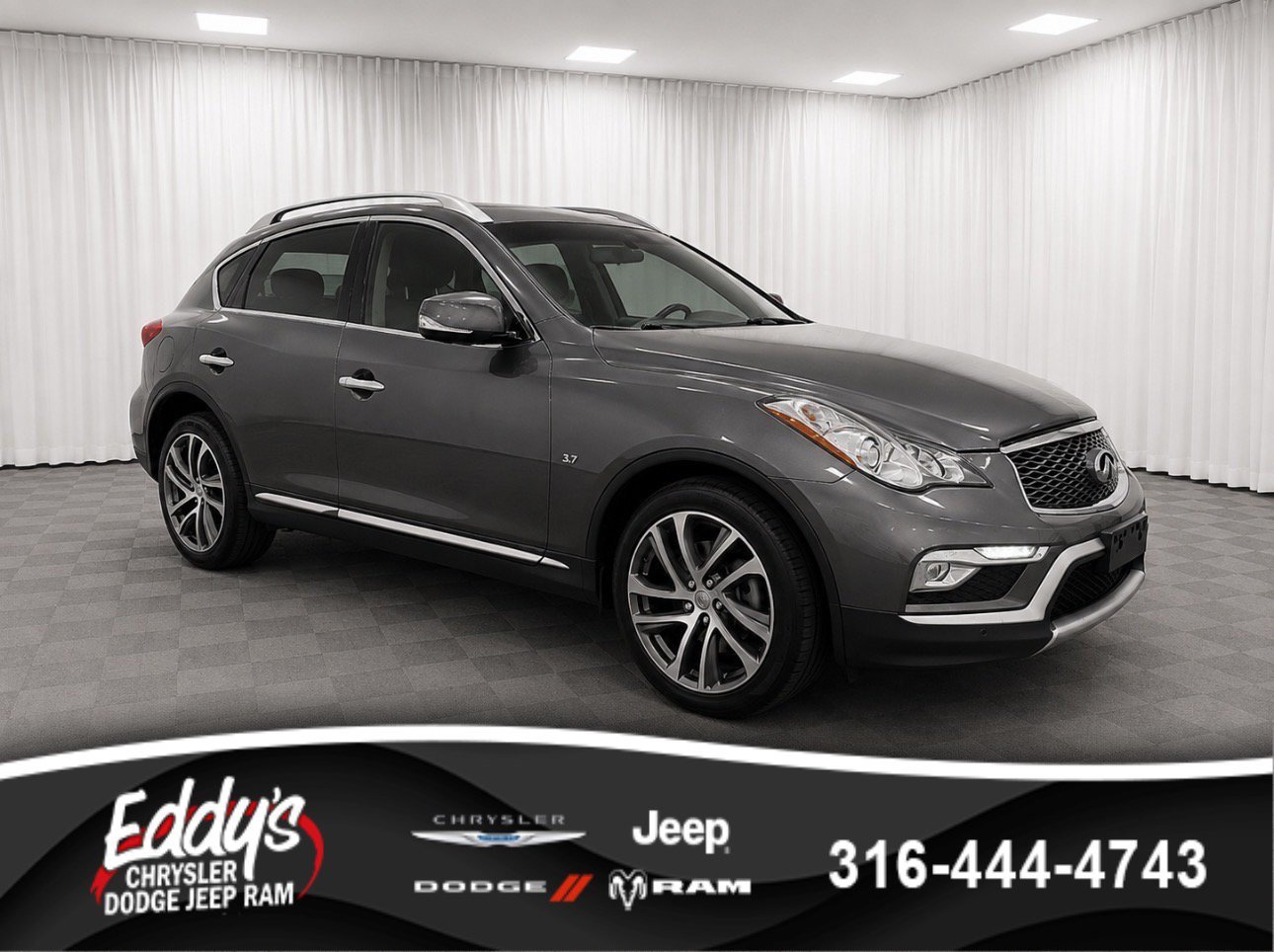 Used 2017 Graphite Shadow INFINITI Base image 1