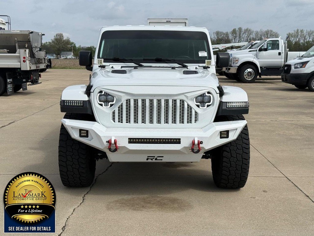 Used 2021 Bright White Clearcoat Jeep Unlimited Rubicon 4x4 image 2