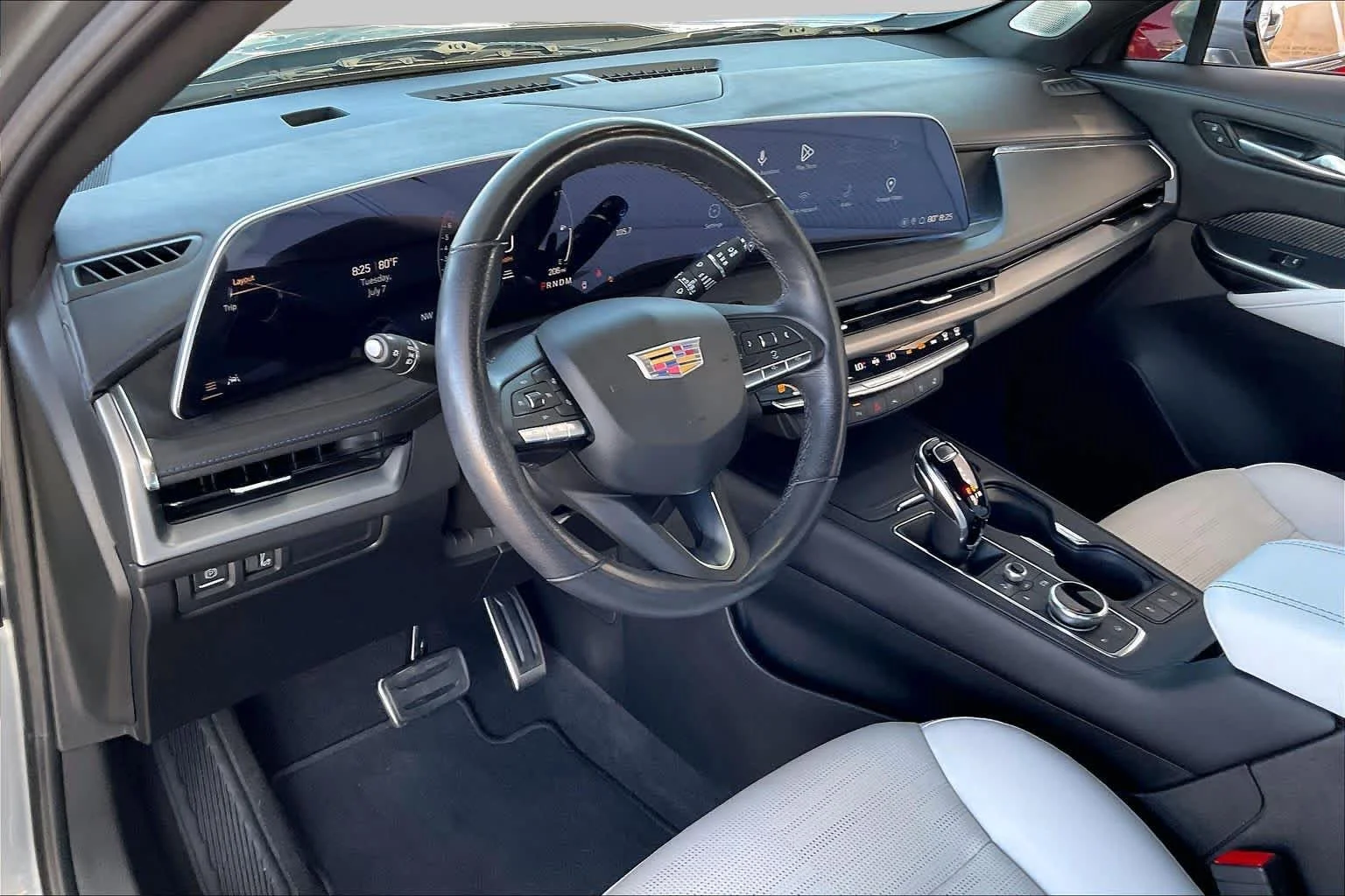 Used 2024 Argent Silver Metallic Cadillac FWD Sport image 17
