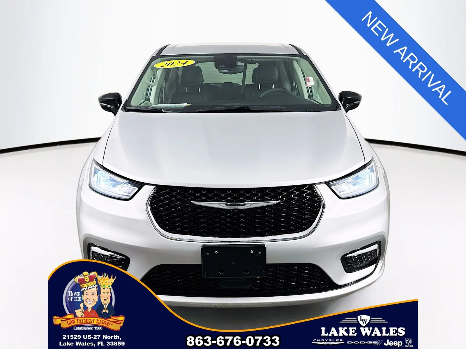Certified Used 2024 Silver Chrysler Touring L image 2