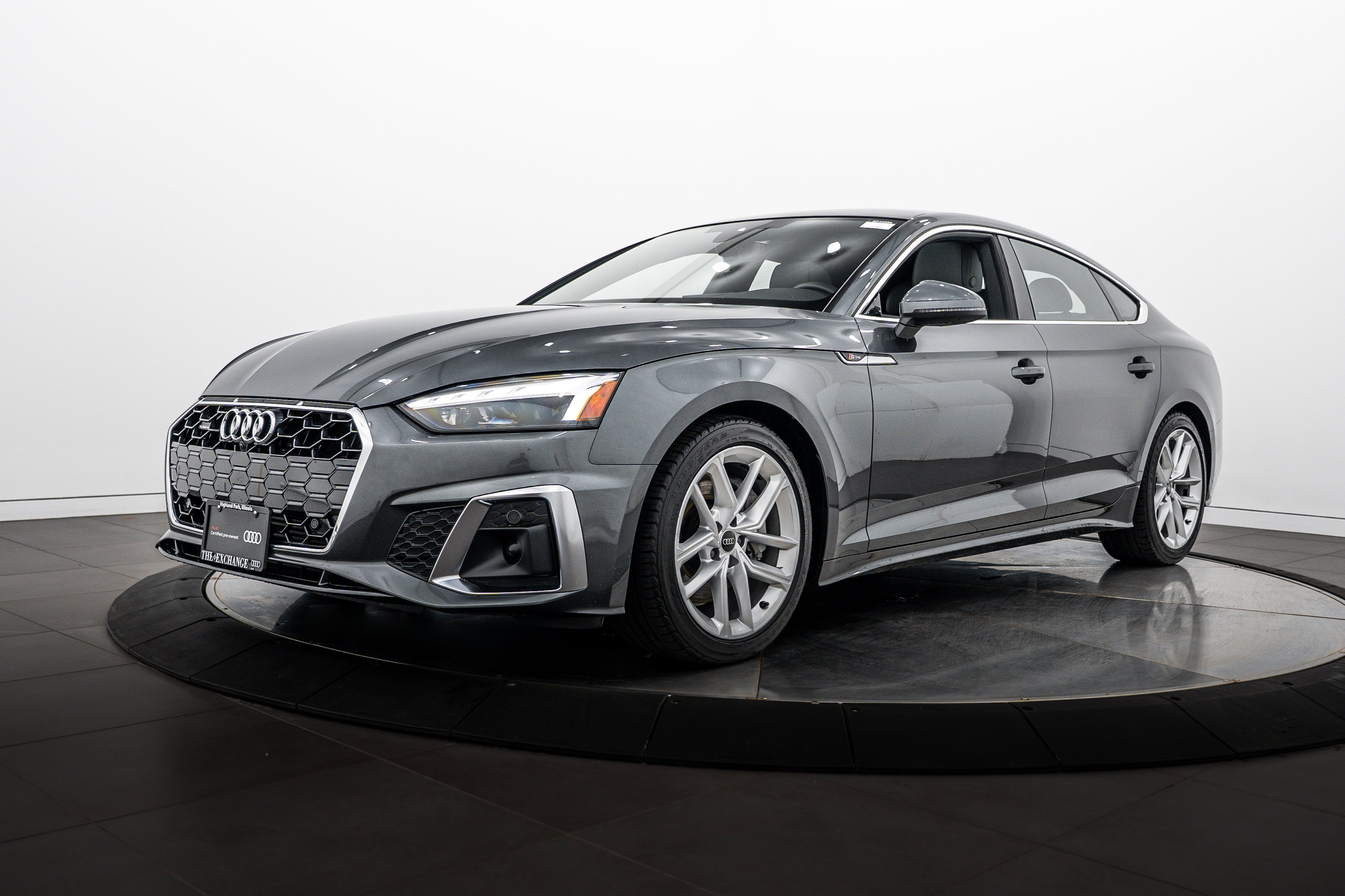Certified Used 2023 Daytona Gray Pearl Effect Audi S line Premium Plus image 5