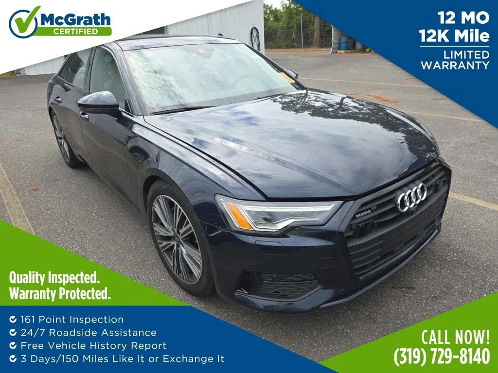 Used 2022 Blue Audi 2.0T Premium Plus image 1