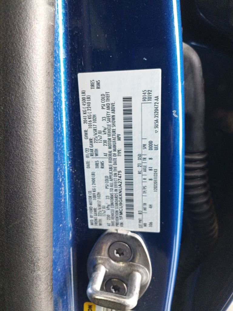Used 2022 Blue Ford SE image 27