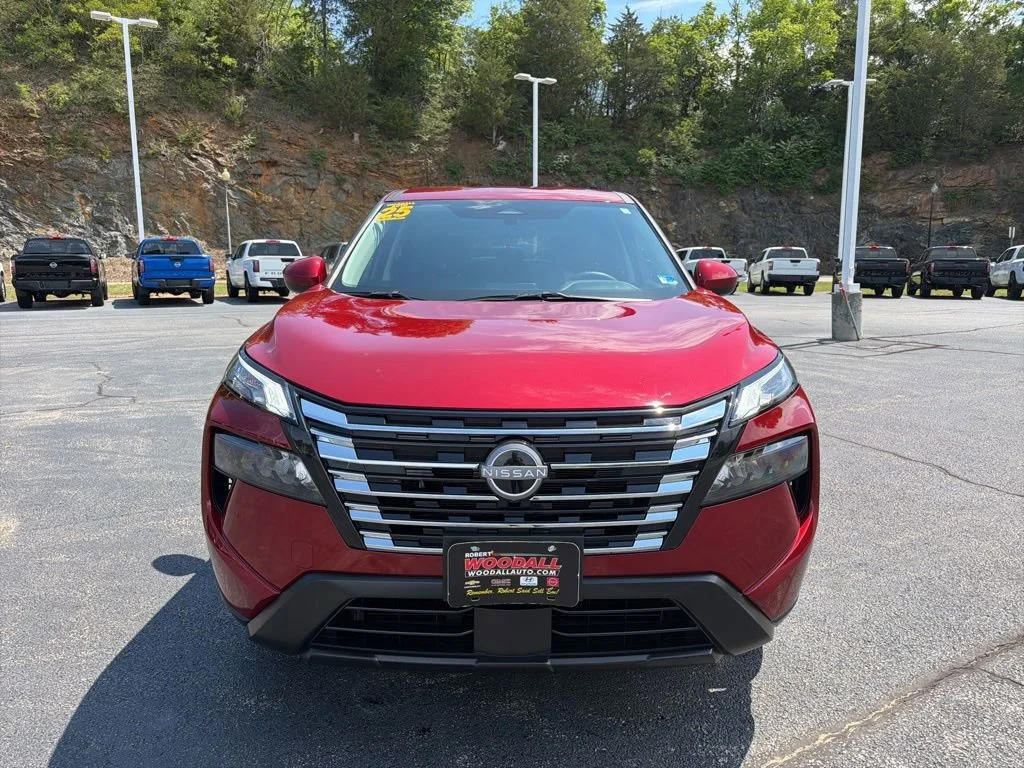 Used 2025 Red Nissan SV image 8