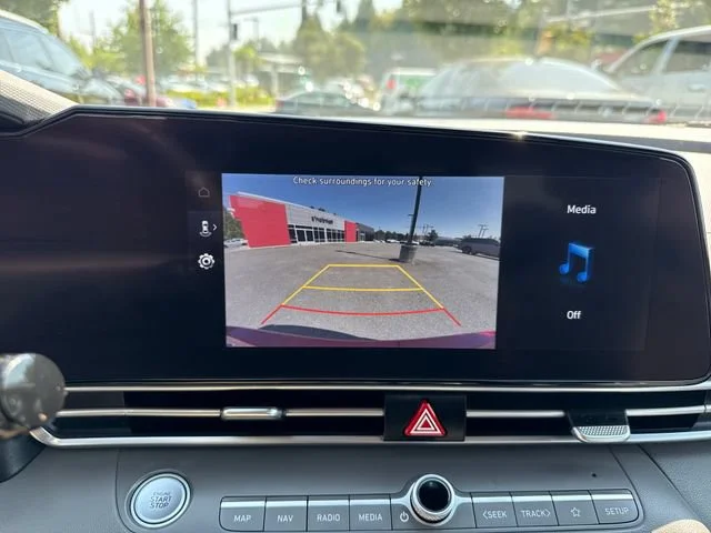 Used 2023 Scarlet Red Pearl Hyundai SEL image 25